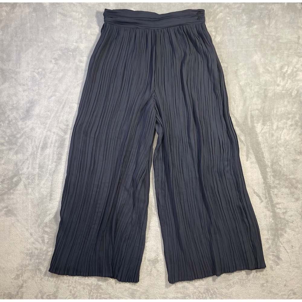 Mondi Business Pleated Pants Womens 42 Gray Excellent Wide Leg High Rise Vintage